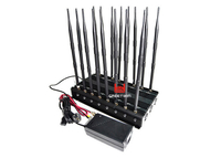 16 antenas VHF UHF codificador de sinal de telefone 3G 2100 LTE 2600 MHz bandas completas
