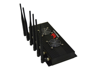 Bloqueador de sinal de telefone GPS 3G Jammer com 6 antenas Omni 1500MHz 1200MHz
