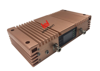 Amplificador de sinal EGSM900 de frequência central ajustável de 15 MHz com display LED